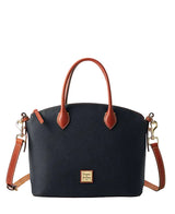 Dooney & Bourke Pebble Grain Domed Satchel Handbag