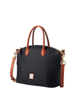 Dooney & Bourke Pebble Grain Domed Satchel Handbag