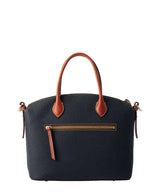 Dooney & Bourke Pebble Grain Domed Satchel Handbag