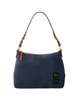 Dooney & Bourke Suede Chloe 30 Shoulder Handbag