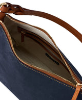 Dooney & Bourke Suede Chloe 30 Shoulder Handbag
