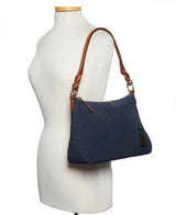 Dooney & Bourke Suede Chloe 30 Shoulder Handbag