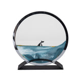 Beachcombers Sailboat Round Sand Art