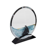 Beachcombers Sailboat Round Sand Art