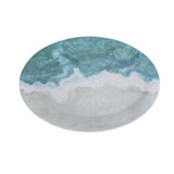 Beachcombers 18" Shoreline Melamine Oval Platter