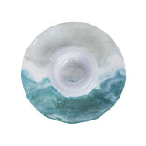 Beachcombers 13.5" Shoreline Melamine Chip & Dip Server