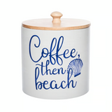 Beachcombers Beach Coffee Decorative Container