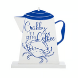 Beachcombers Crabby Beach Coffee Figurine