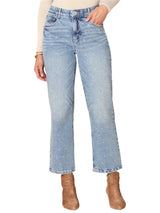 Democracy Womens "Ab"solution High Rise Round Up Boyfriend Jeans