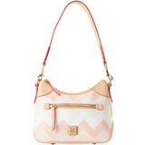 Dooney & Bourke Chevron Hobo Handbag