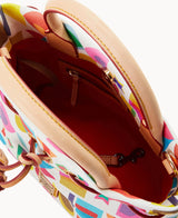 Dooney & Bourke Art Deco Tassel Tote Handbag