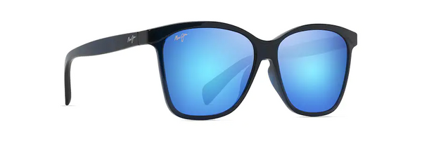 Maui Jim Liquid Sunshine Translucent Navy Frame - Blue Hawaii Lens - Polarized Sunglasses