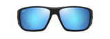 Maui Jim Keha Matte Black Frame - Blue Hawaii Lens - Polarized Sunglasses