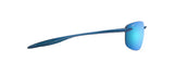 Maui Jim Ho'okipa Ultra Metal Matte Blue Frame - Blue Hawaii Lens - Polarized Sunglasses