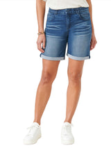 Democracy Womens "Ab"solution High Rise Booty Lift Denim Shorts