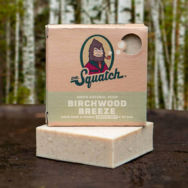 Dr. Squatch Birchwood Breeze Bar Soap - 5 oz.
