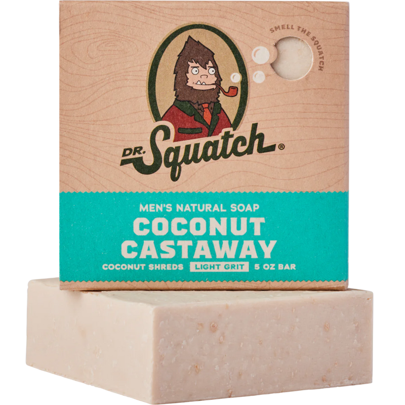 Dr. Squatch Coconut Castaway Bar Soap - 5 oz.
