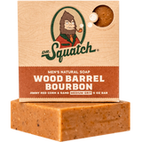 Dr. Squatch Wood Barrel Bourbon Bar Soap - 5 oz.