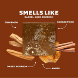 Dr. Squatch Wood Barrel Bourbon Bar Soap - 5 oz.