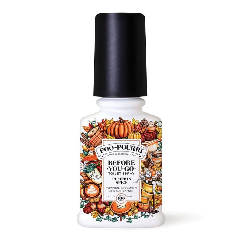 Poo~Pourri Before-You-Go Pumpkin Spice Scent Toilet Spray - 2 oz.