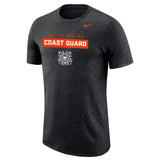 Coast Guard Mens Nike Marled Short Sleeve T-Shirt