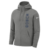 Coast Guard Nike  Men's Club Fleece Full Zip Hoodie