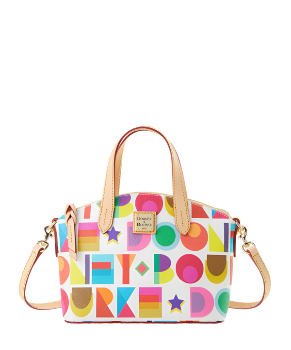 Dooney & Bourke Art Deco Ruby Satchel Handbag