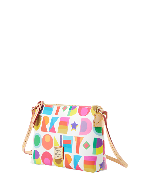 Dooney & Bourke Art Deco Pouchette Crossbody Handbag