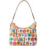 Dooney & Bourke Art Deco Hobo Handbag
