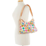 Dooney & Bourke Art Deco Hobo Handbag