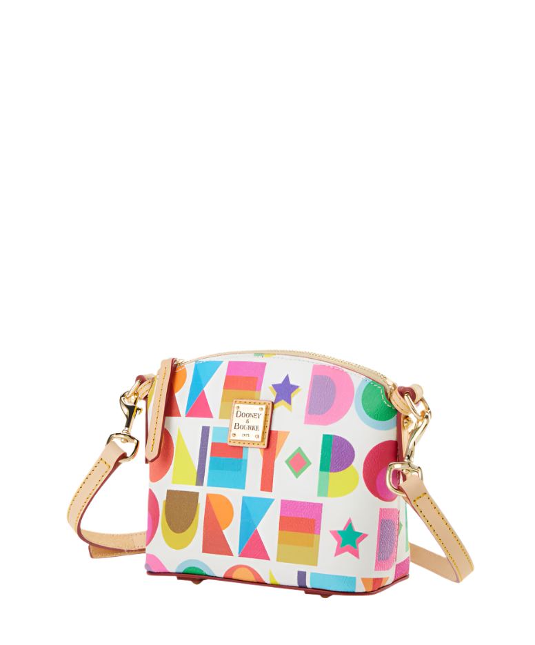 Dooney & Bourke Art Deco Mini Domed Crossbody Handbag