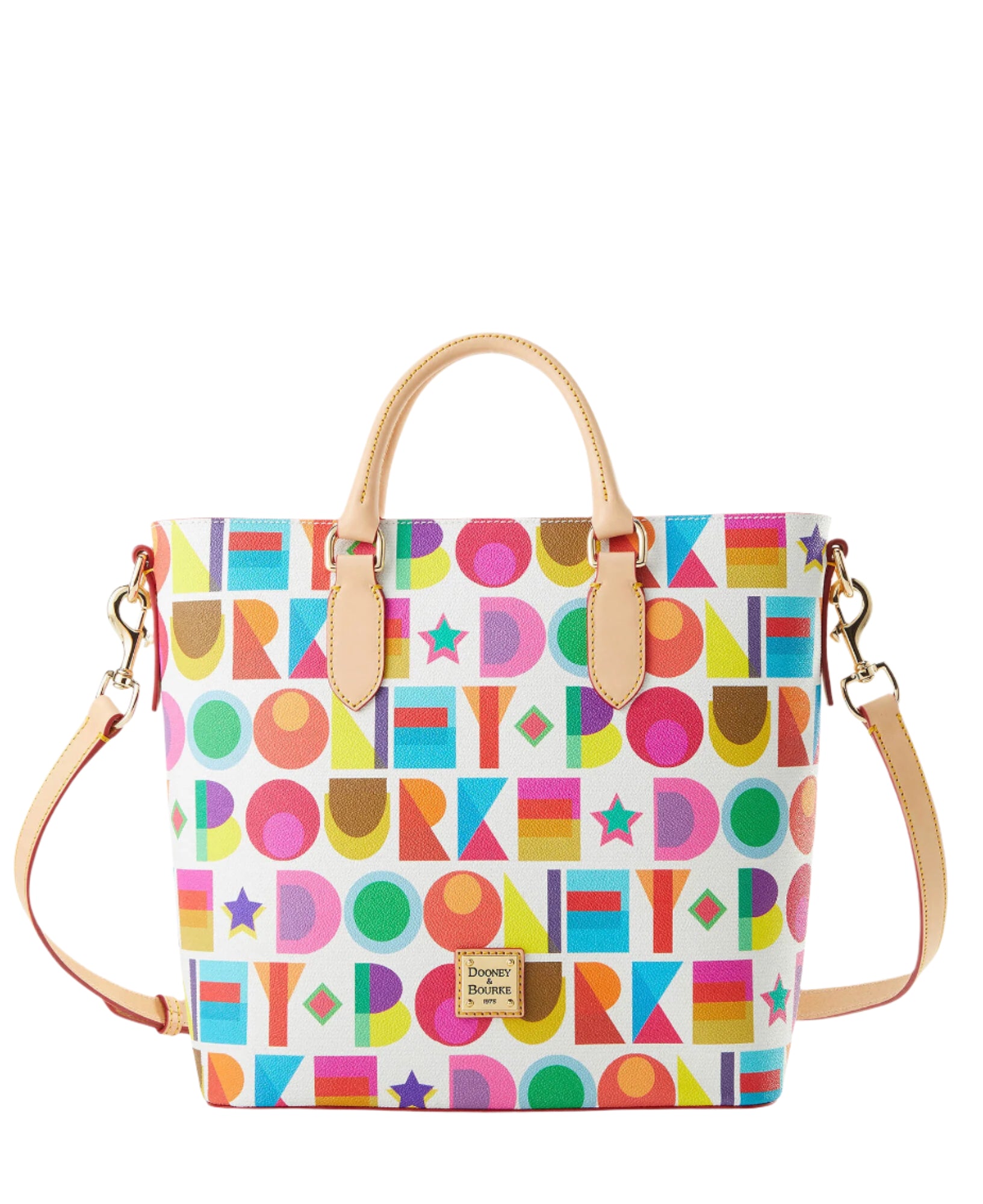 Dooney & Bourke Art Deco Editor's Tote Handbag