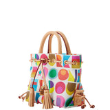 Dooney & Bourke Art Deco Small Tassel Tote Handbag
