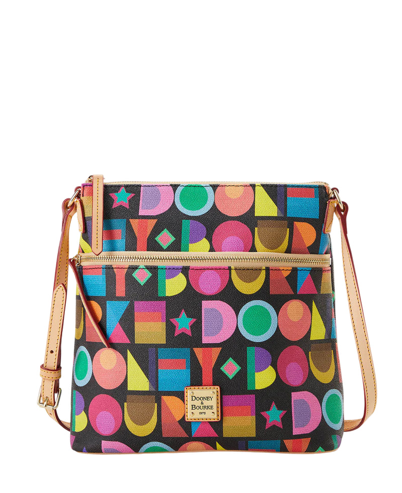 Art Deco Dooney And Bourke Multicolor Bag Art Deco Small Tassel