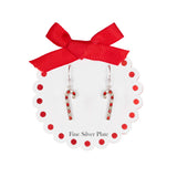 Athra Candy Cane Drop Earrings