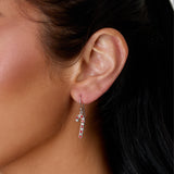 Athra Candy Cane Drop Earrings