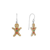 Athra Gingerbread Drop Earrings