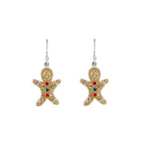 Athra Gingerbread Drop Earrings