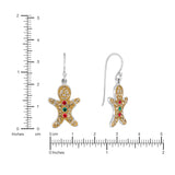 Athra Gingerbread Drop Earrings