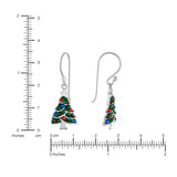Athra Christmas Tree Drop Earrings