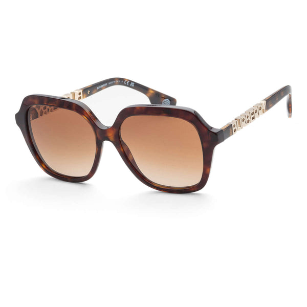Burberry Womens Joni BE4389 Dark Havana - Brown Gradient Sunglasses