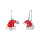Athra Santa Hat Earrings