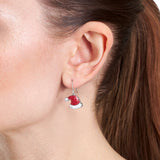 Athra Santa Hat Earrings