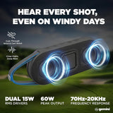 Gemini BEATGRIP PRO Magnetic Bluetooth Speaker with RGB Lights