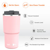 Asobu Pastel Pink Pick Me Up Travel Mug