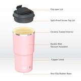 Asobu Pastel Pink Pick Me Up Travel Mug