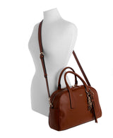 GUESS Selene Dome Satchel Handbag