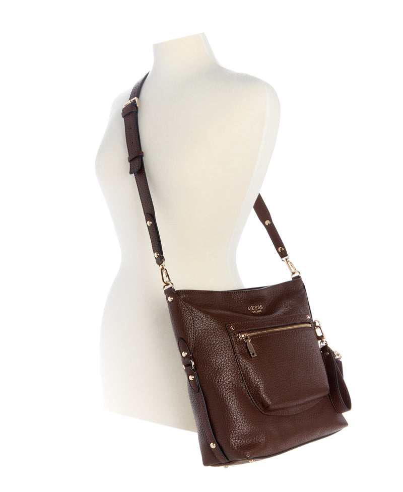 GUESS Marsha Bucket Crossbody Handbag