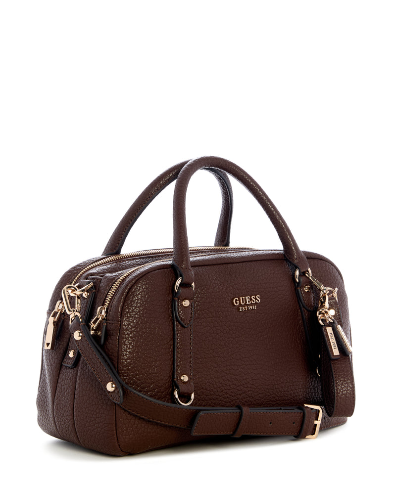 GUESS Marsha Box Satchel Handbag