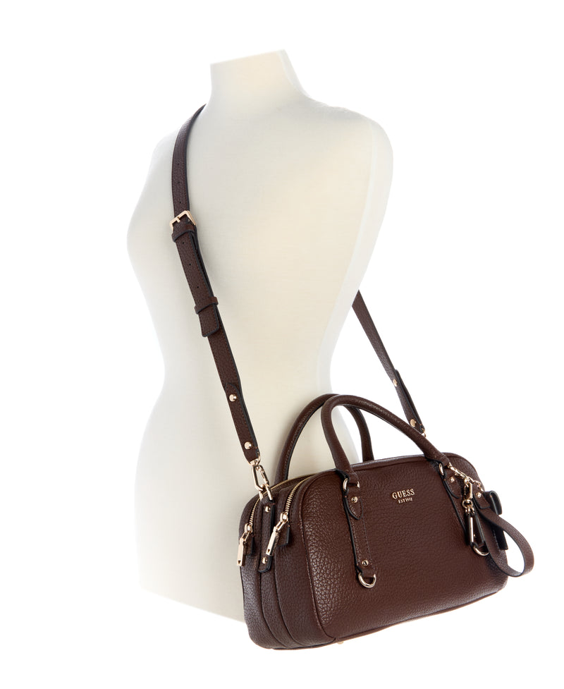 GUESS Marsha Box Satchel Handbag